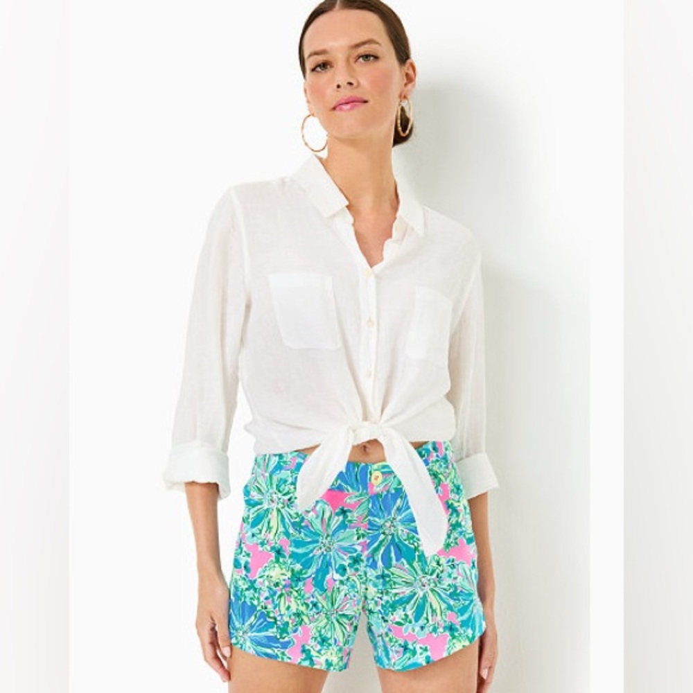 Lilly Pulitzer 5” Callahan Stretch Shorts NWOT Size 10
